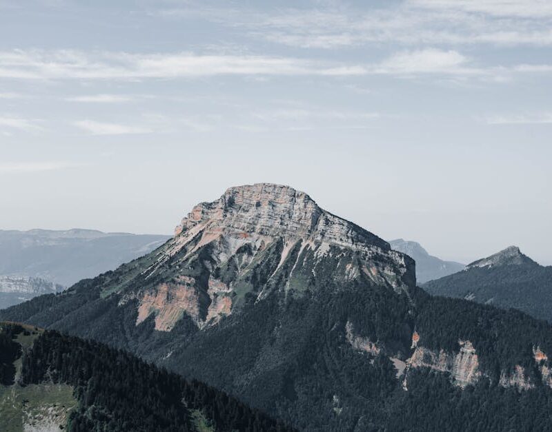 Mountain Landscapes - Stunning mountain view in Crolles, Auvergne-Rhôn #28623682
