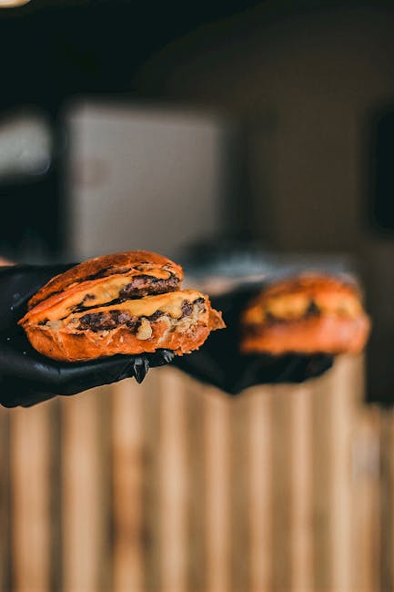 Food Aesthetics - Savor the deliciousness of gourmet burgers with  #4628557